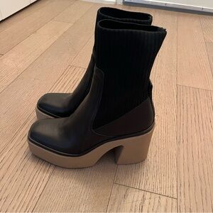 Dolce Vita ODINA BOOTS BLACK LEATHER size 7.5